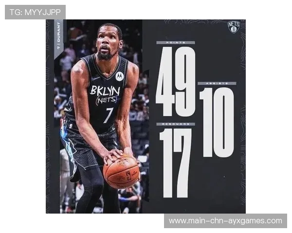 杜兰特中距离命中，篮网在第四节取得领先